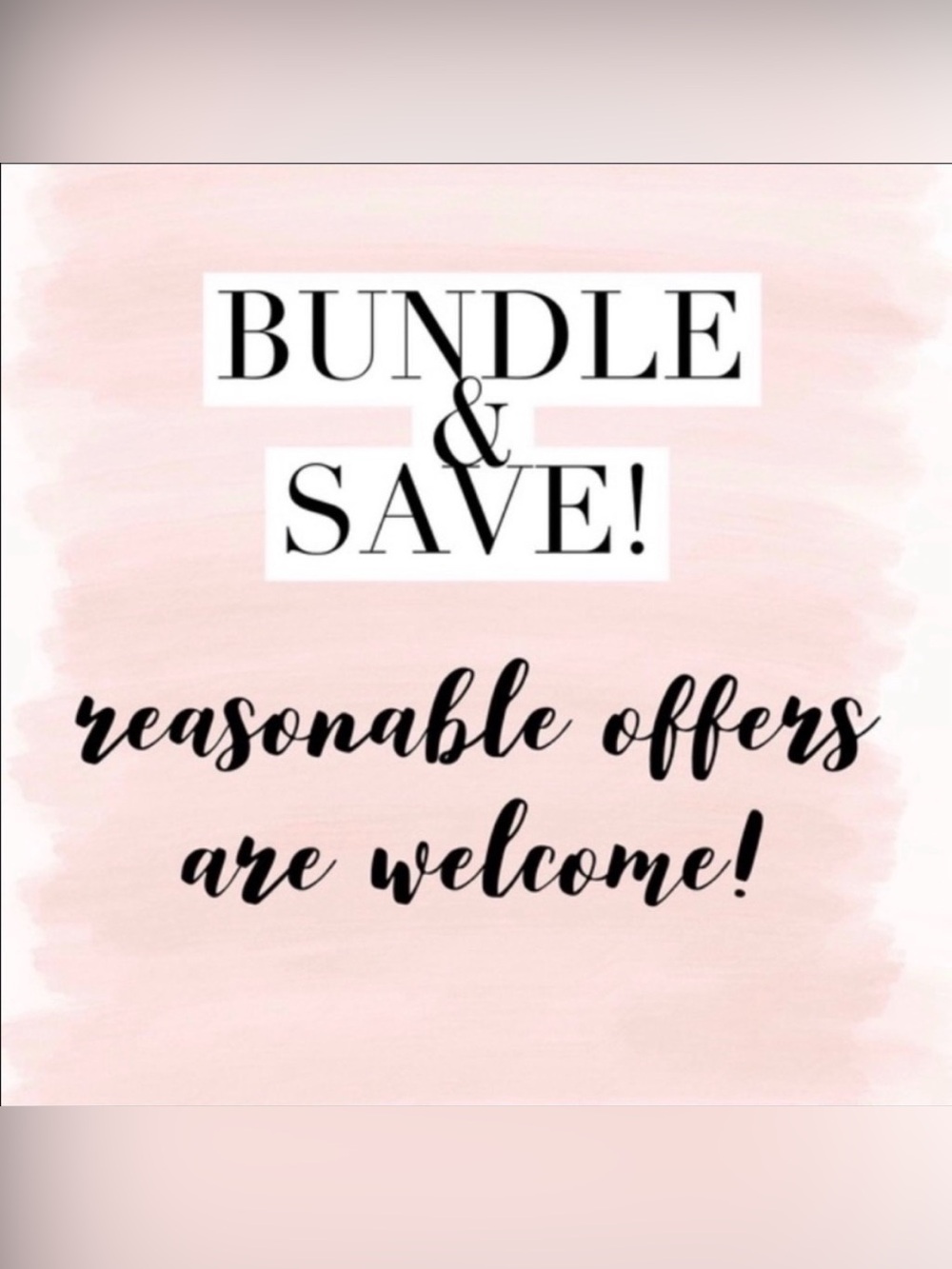 Bundle any 3 items and save 10% off! 💙🌈😀